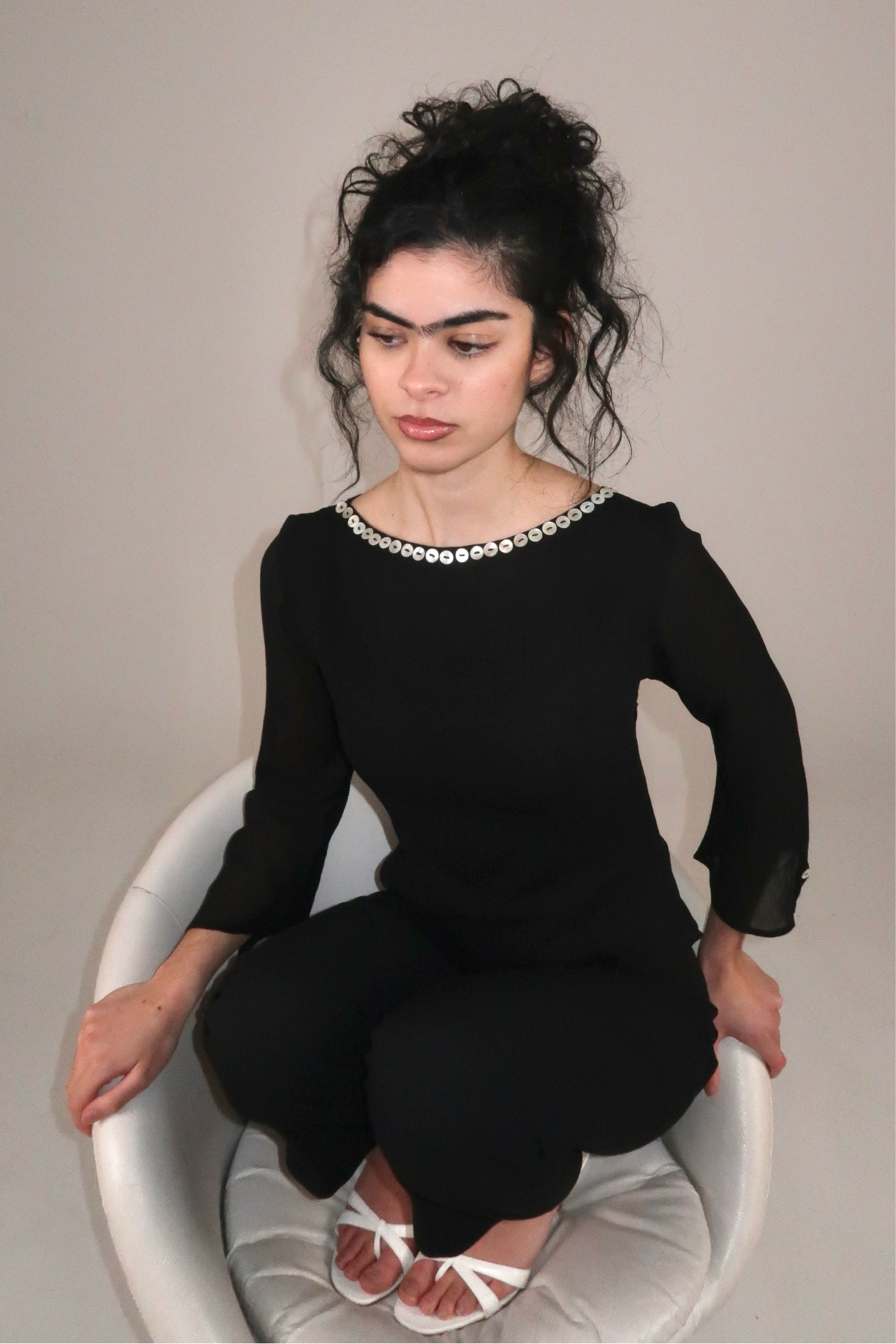 The Macchiato Top in Black