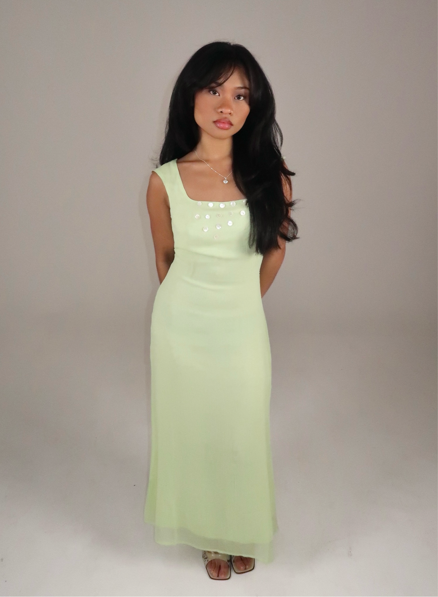 The Pistachio Matcha Dress By Sahara Clothing The Pistachio Matcha Dress By Sahara Clothing