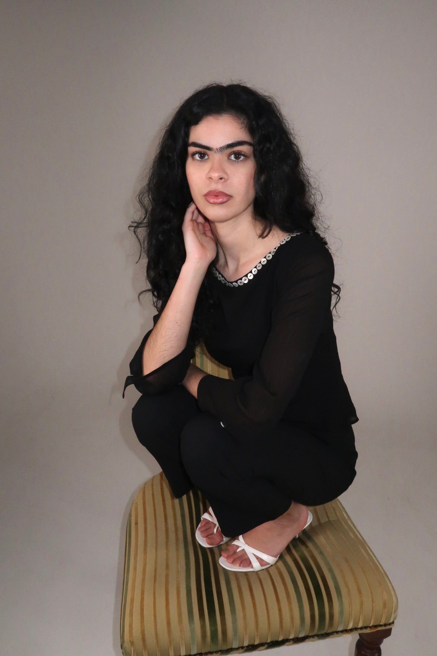 The Macchiato Top in Black