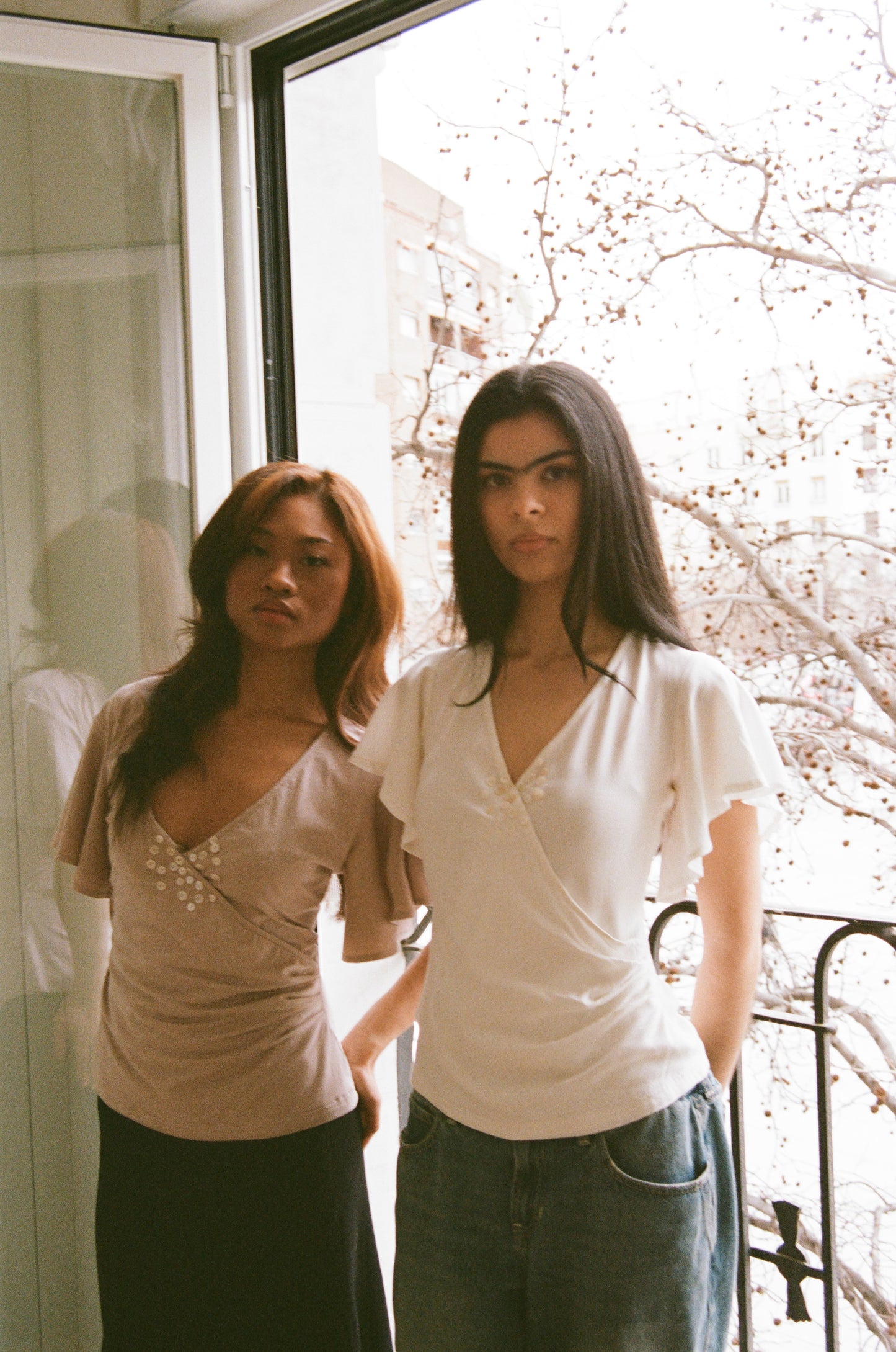 The Mira Top in White