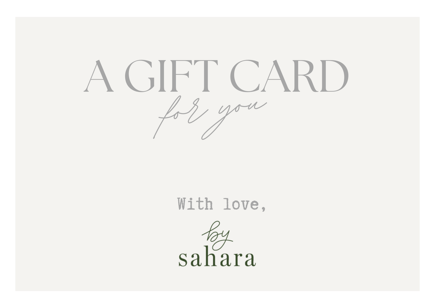 Gift Card