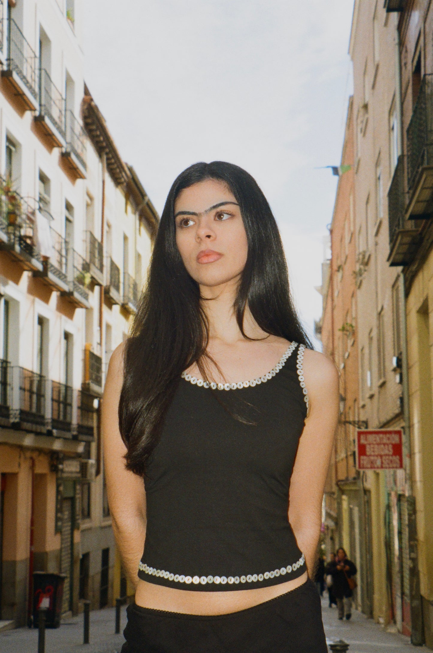 The Vida Cami in Black