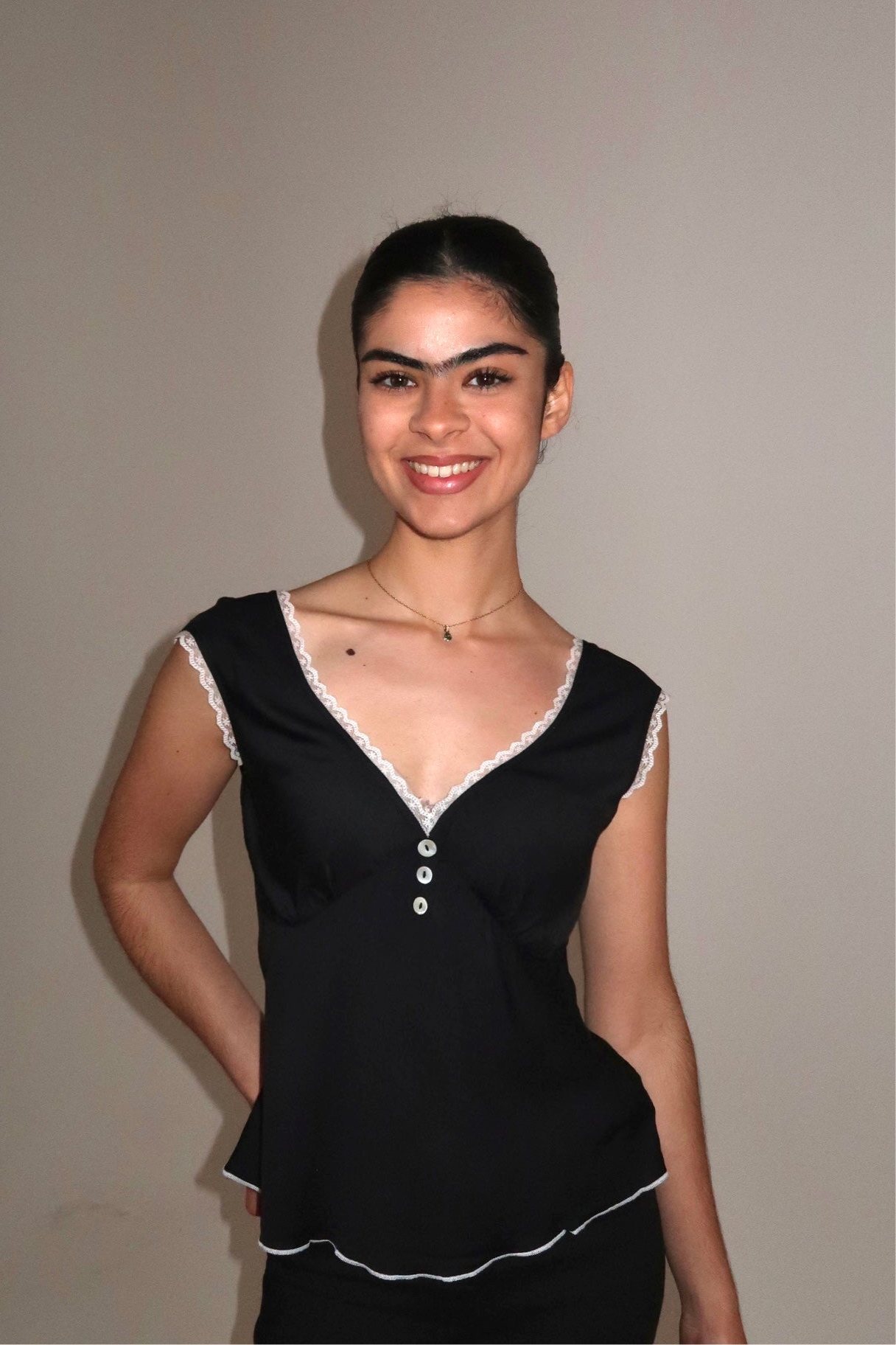 The Sky Top in Midnight Black