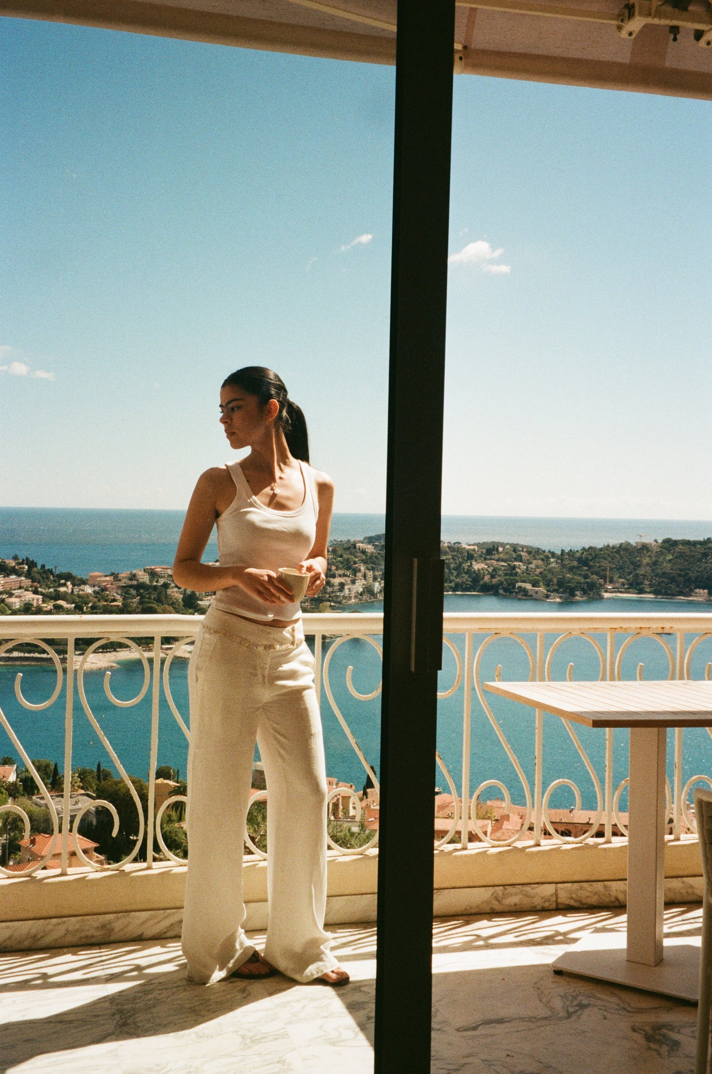 The Marais Trousers in White