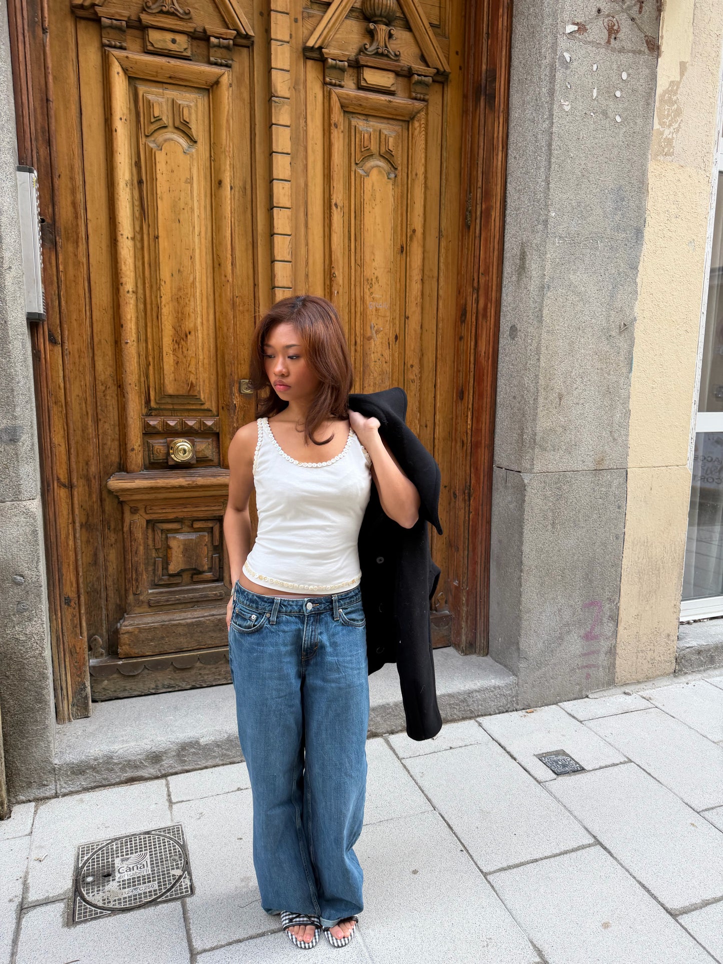 The Vida Cami in White